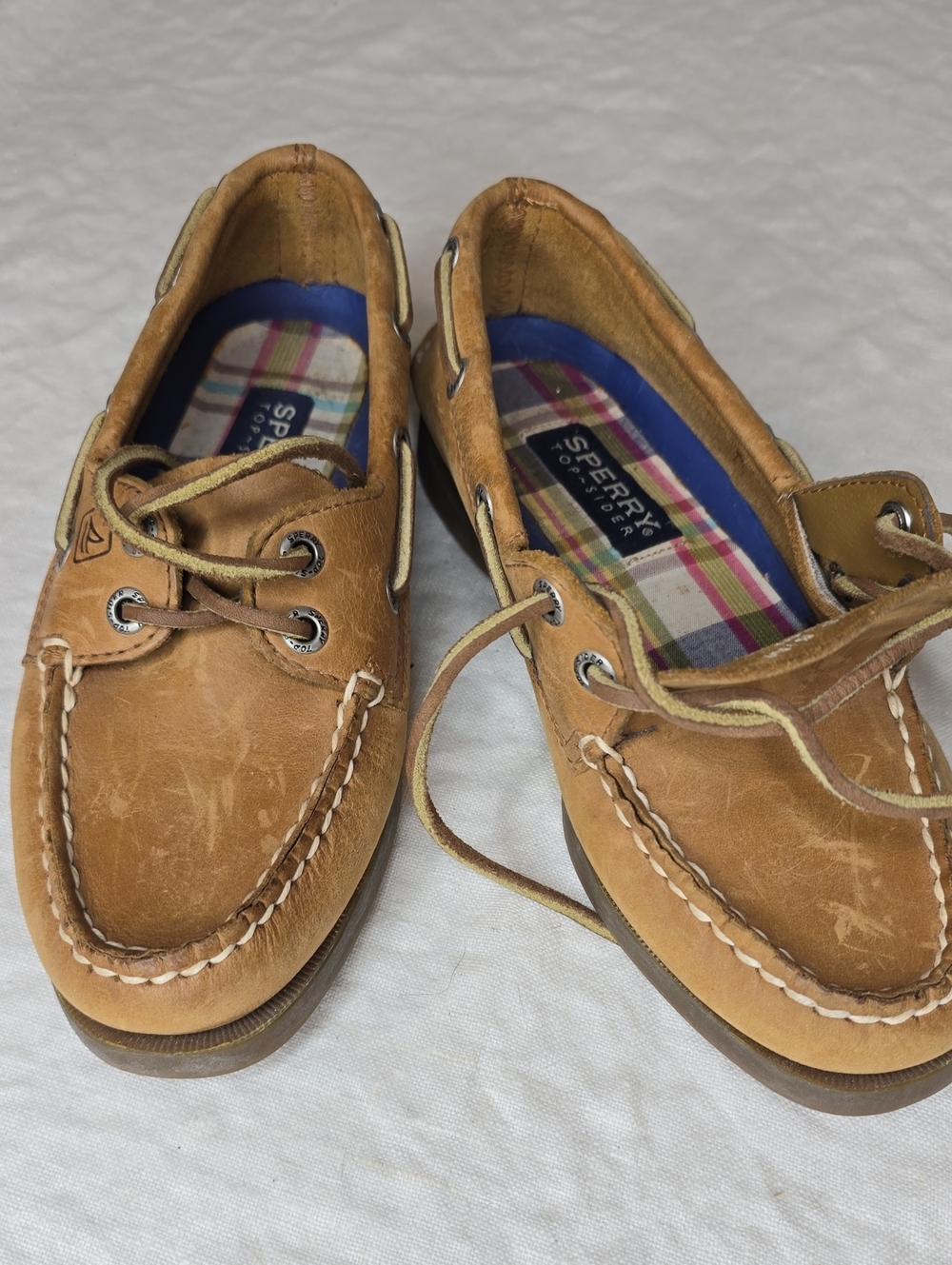 Sperry Top-Sider Classic Tan Leather Boat Shoes